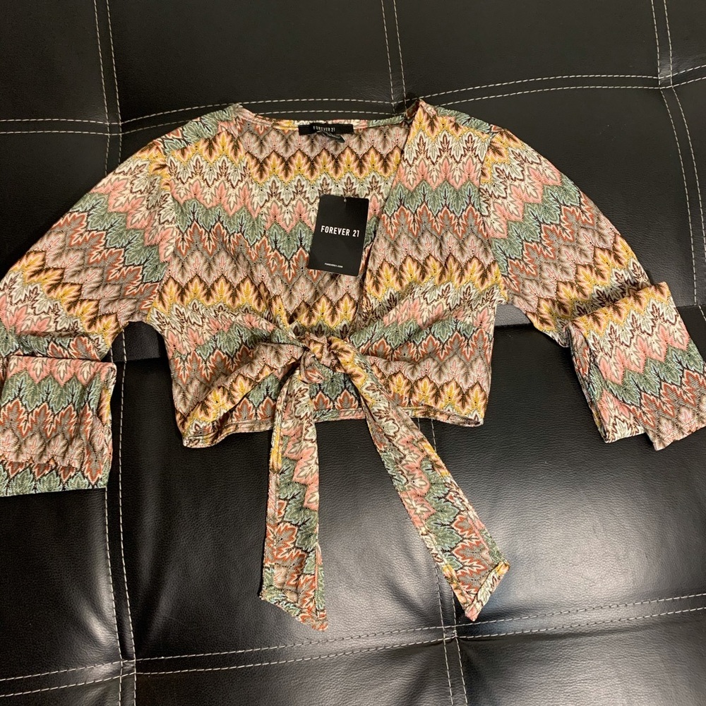 2 piece Multi-colored Flare Pant set (TOP)